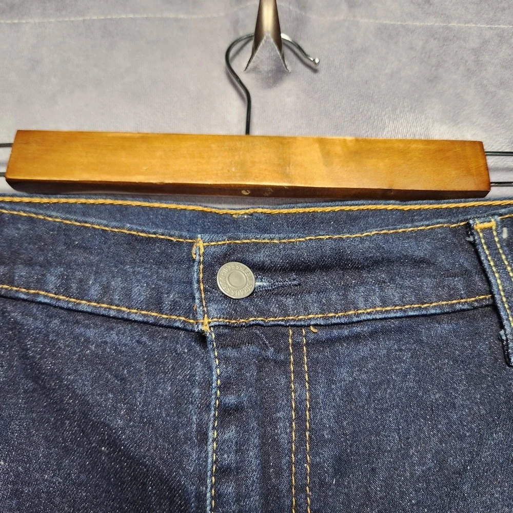 Levis 550 Mens Relaxed Fit‎ Dark Wash Tapered Leg Blue Jeans 42 to 44x32 Pants